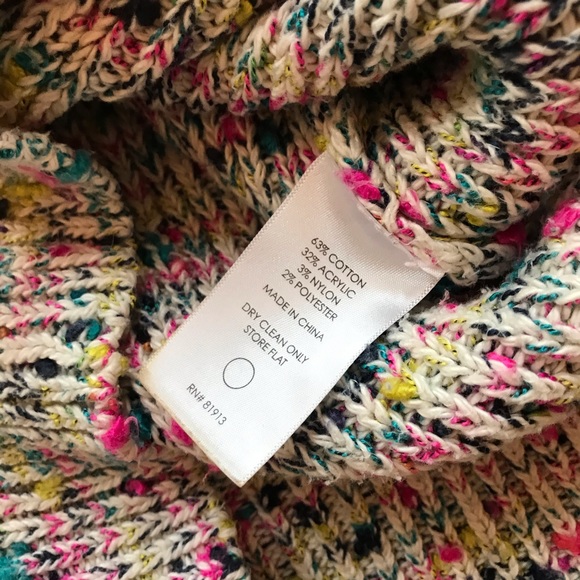 Plenty Tracy Reese Anthropologie neon knit sweater - Picture 3 of 5